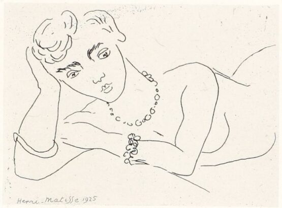 Henri Matisse - Femme allongée