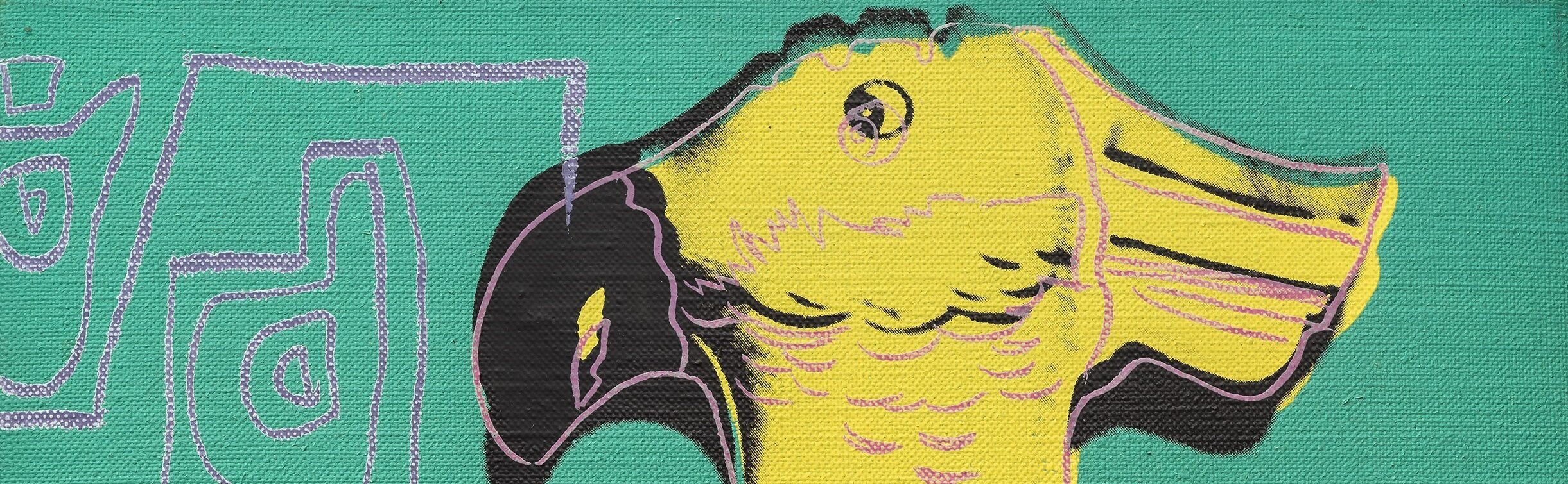 Andy Warhol Toy Painting Parrot