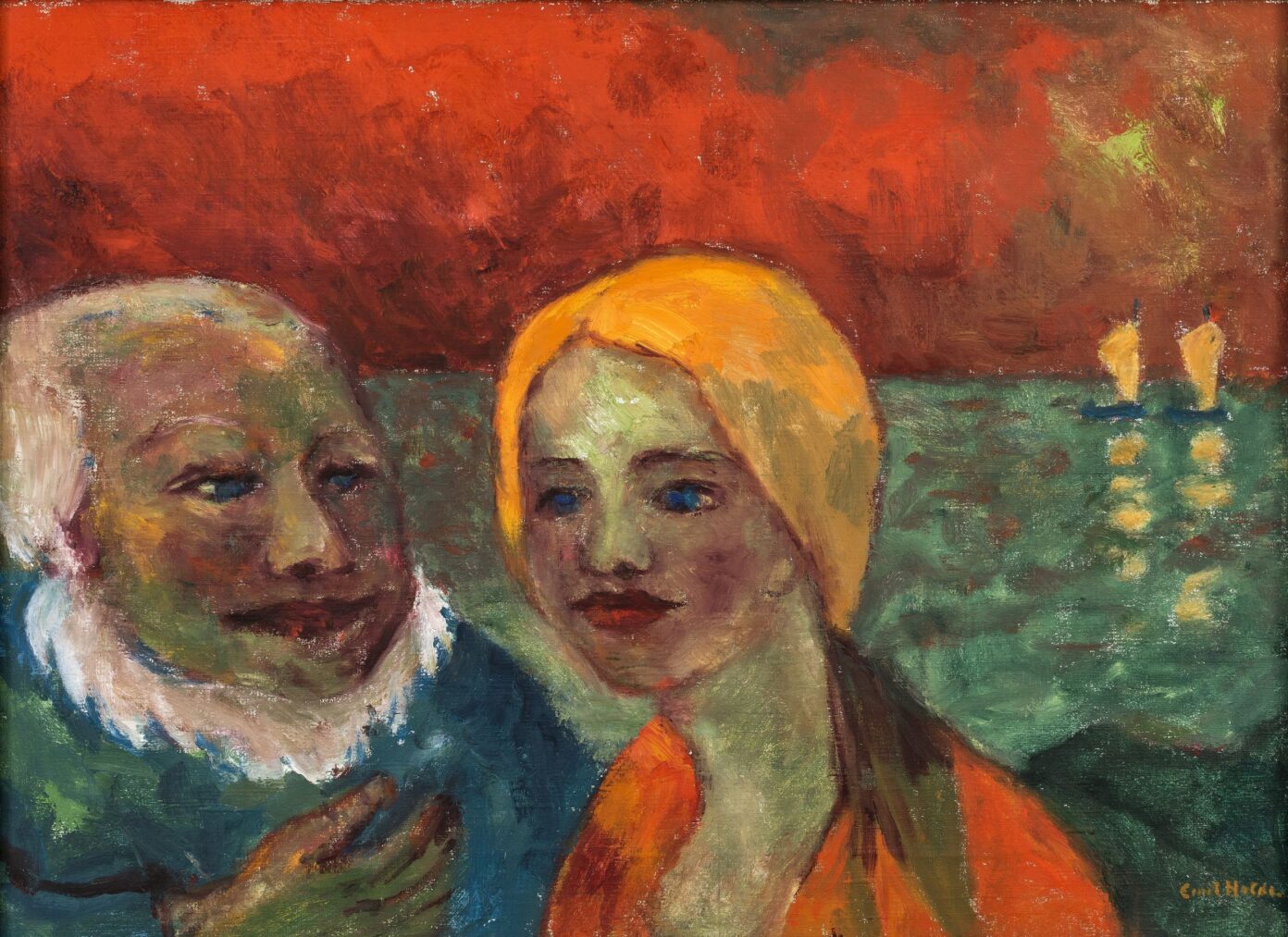 Emil Nolde - Fisherman and Young Daughter