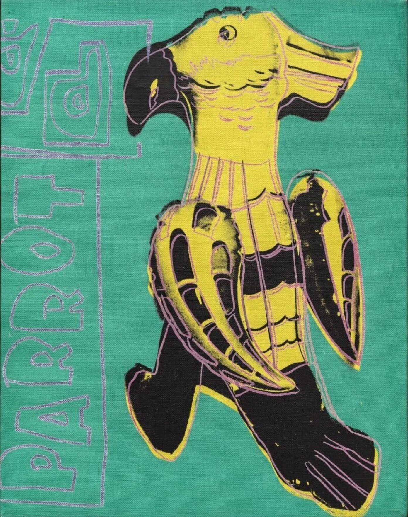 Andy Warhol - Toy Painting Parrot