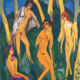 Ernst Ludwig Kirchner - Vier Akte unter Baeumen