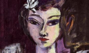 Max Beckmann - Anni Maedchen mit Faecher