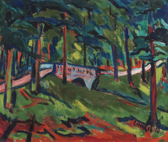 Erich Heckel - Parklandschaft