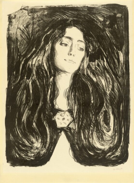 Edvard Munch - Die Brosche Eva Mudocci
