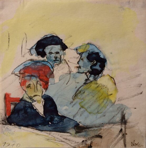 Emil Nolde - Caféhausszene