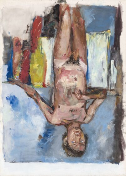 Georg Baselitz - Fingermalerei - Akt