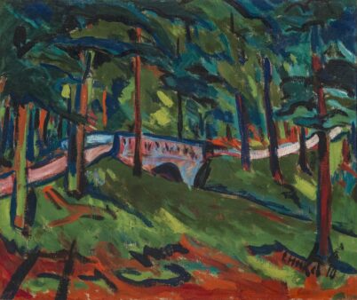 Erich Heckel - Parklandschaft