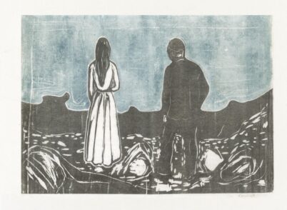 Edvard Munch - Zwei Menschen. Die Einsamen