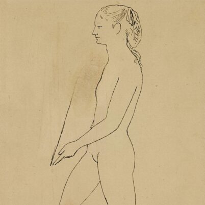 Pablo Picasso - Nu tenant un miroir