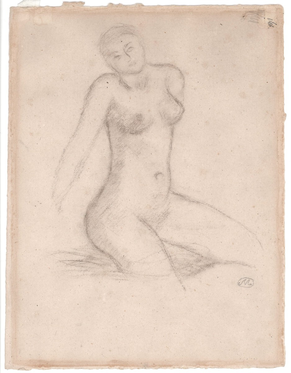 Aristide Maillol - Nu assis 1/2