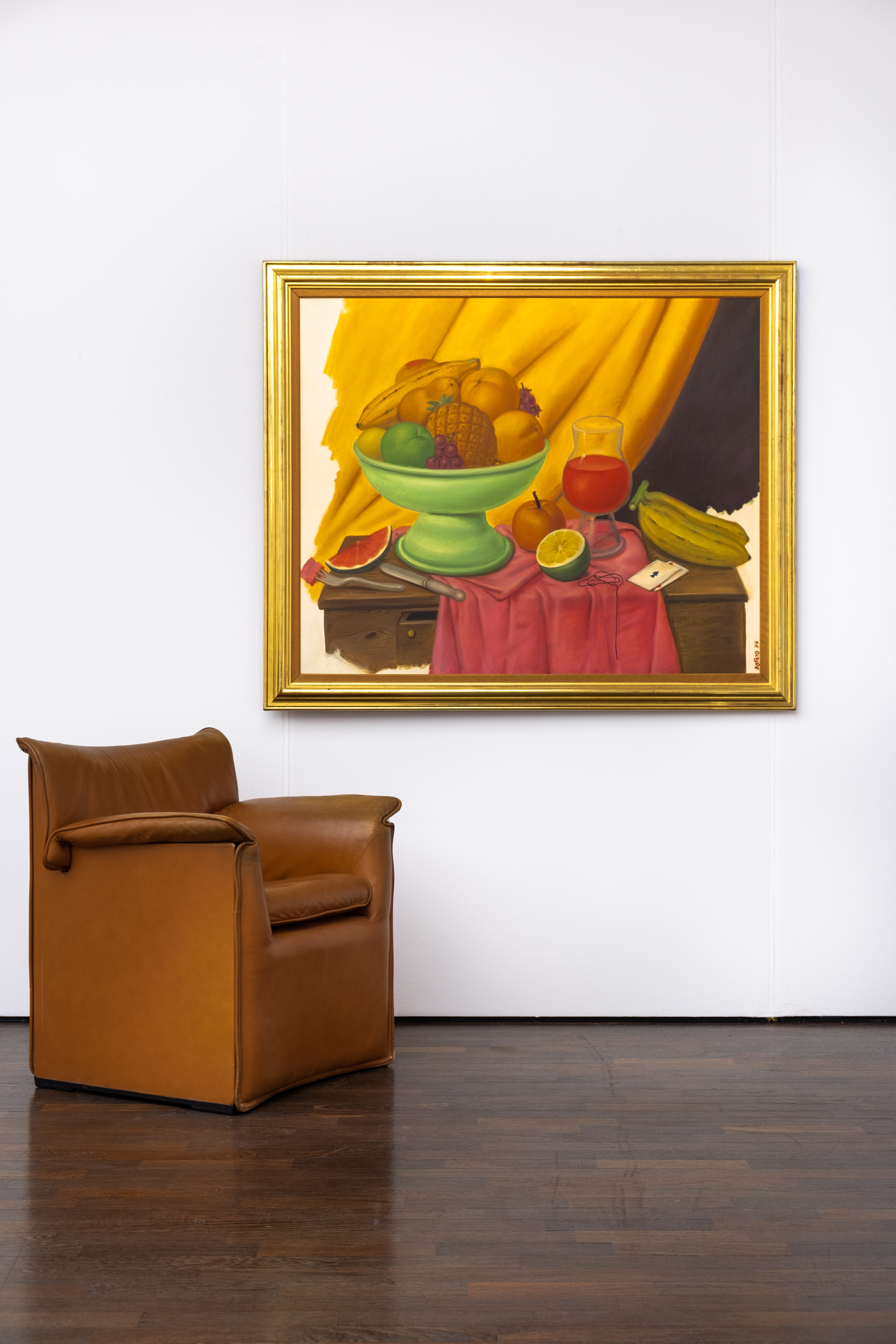 Fernando Botero - Still Life with Playing Cards 3/4