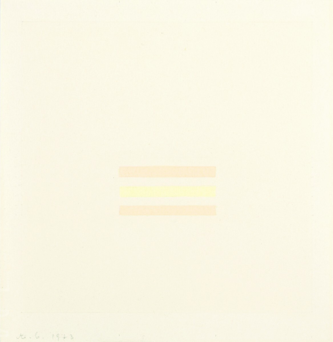 Antonio Calderara - Untitled (Light Space) 1/2