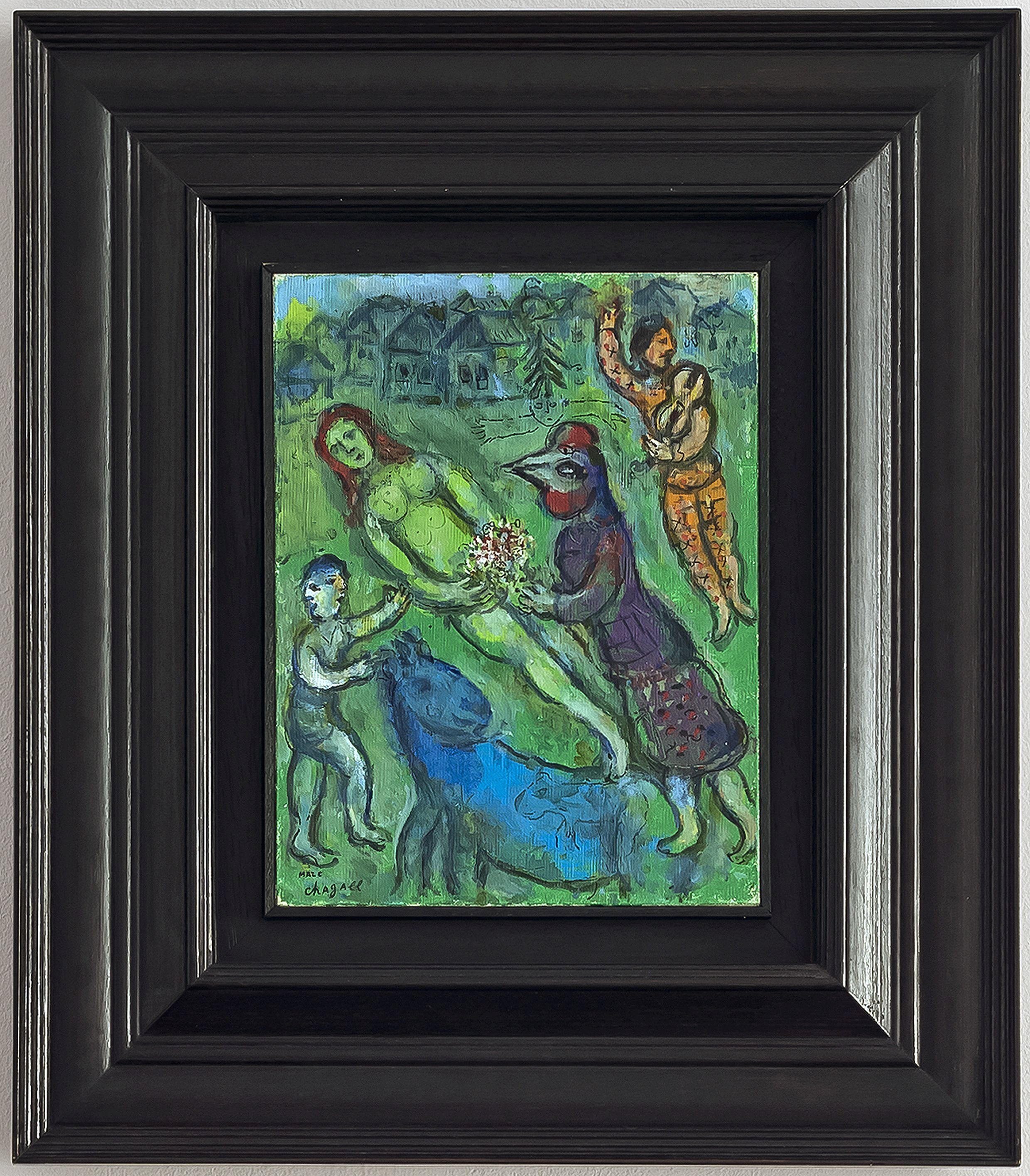 Marc Chagall - Nu vert au village 2/3