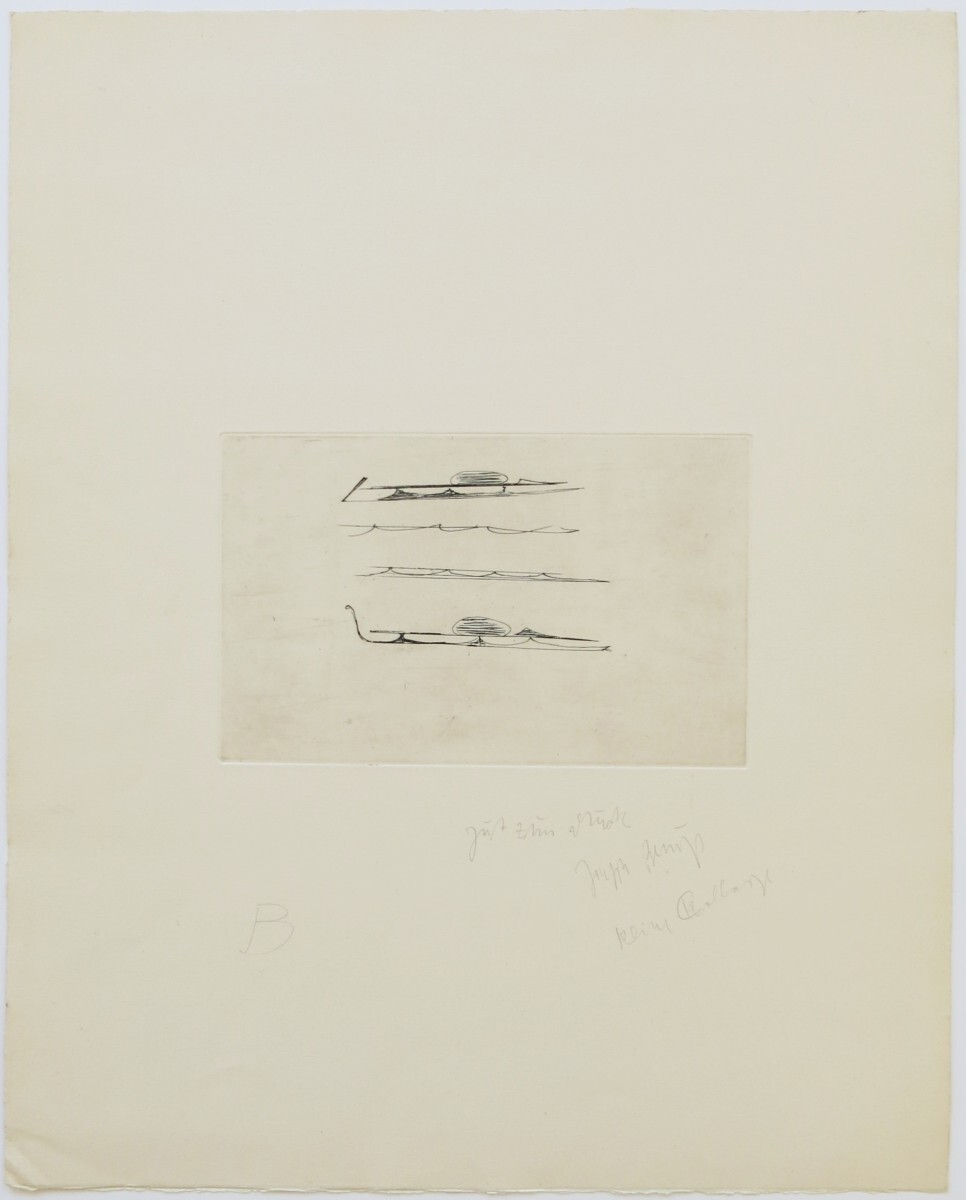 Joseph Beuys - Suite Zirkulationszeit - Urschlitten 1 1/2