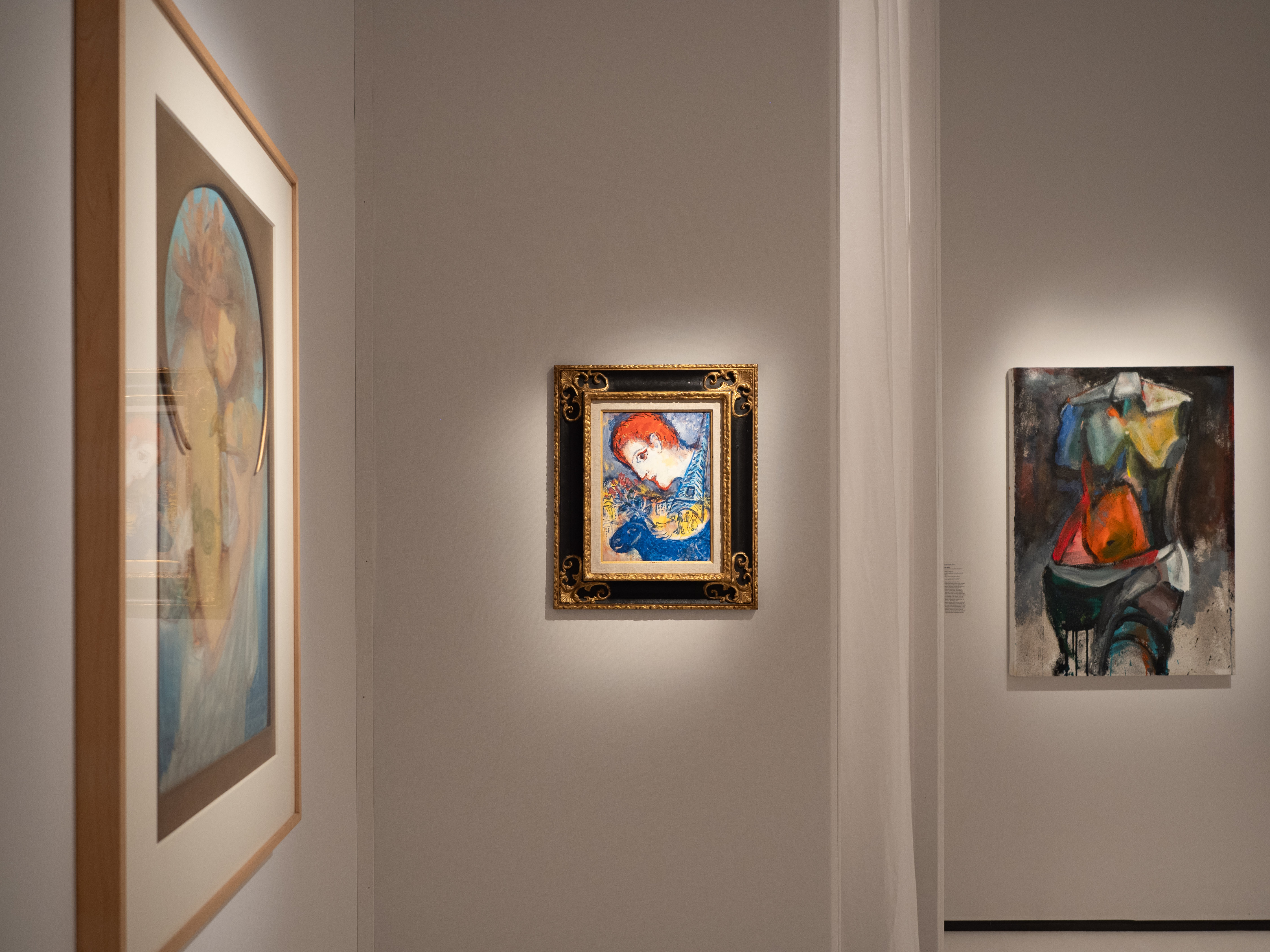 Marc Chagall - Le peintre à la Tour Eiffel 4/4
