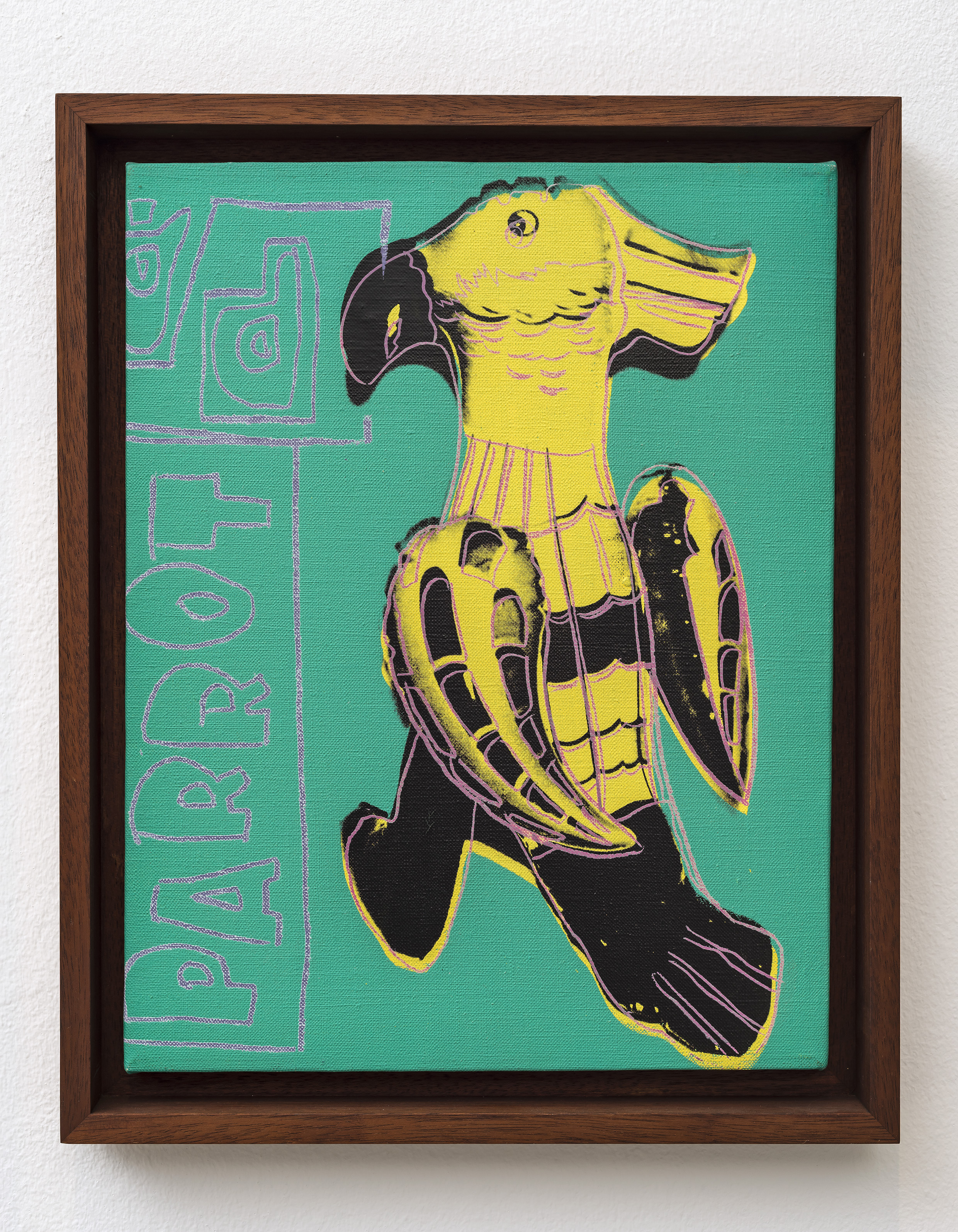 Andy Warhol - Toy Painting, Parrot 2/4