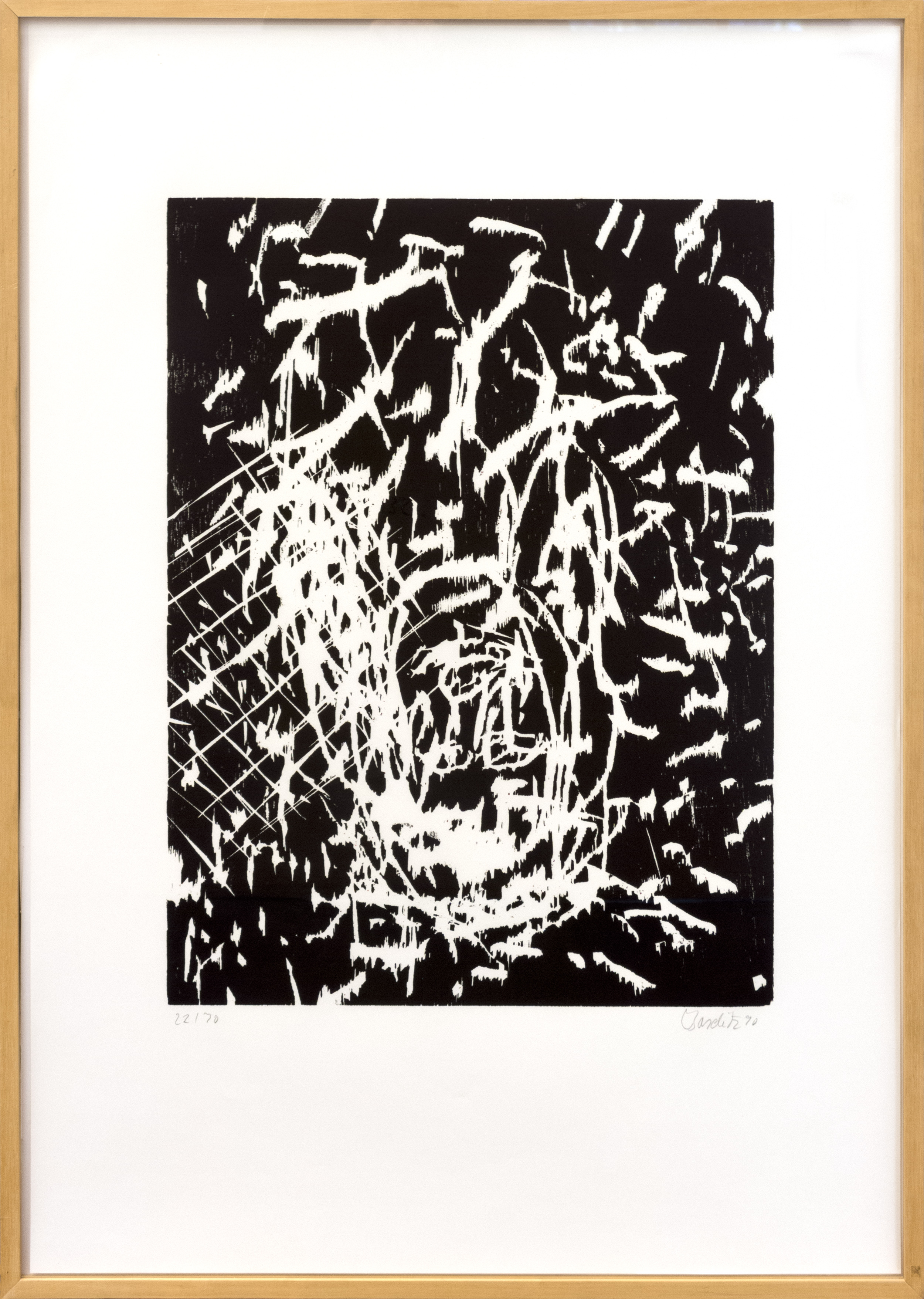 Georg Baselitz - Dresdner Frau IV 2/2