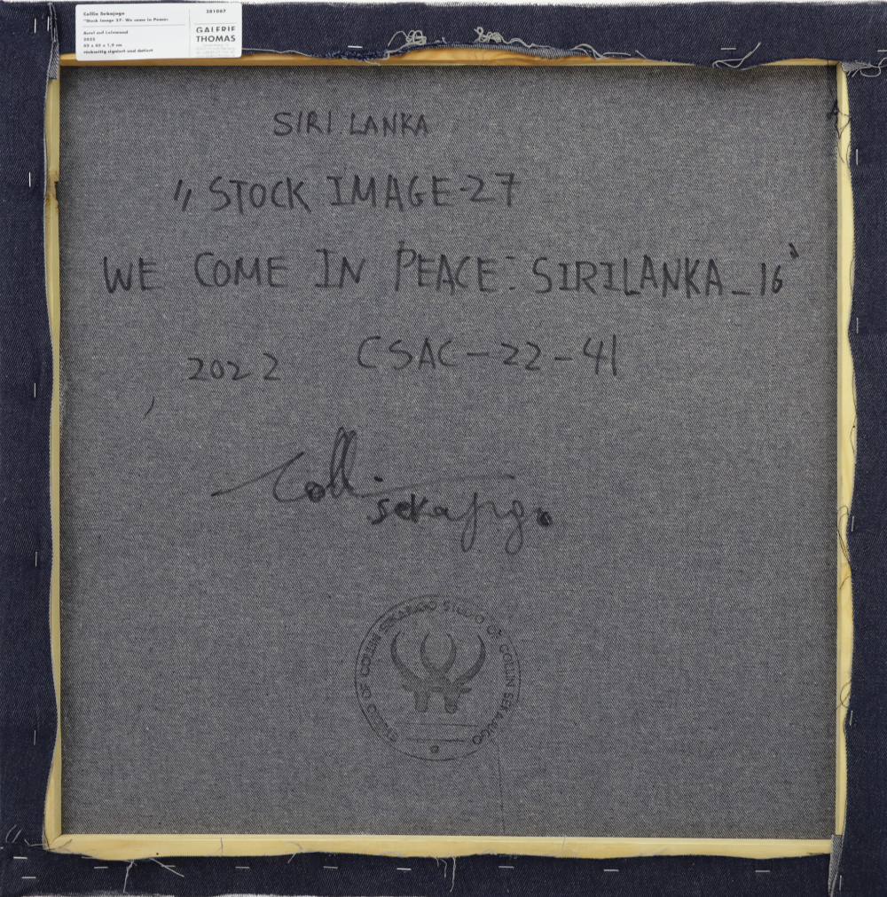 Collin Sekajugo - “Stock Image 27- We come in Peace: Sirilanka_16” 3/3