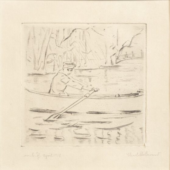 Charlotte Berend-Corinth - Son Thomas in a Rowboat 1/2