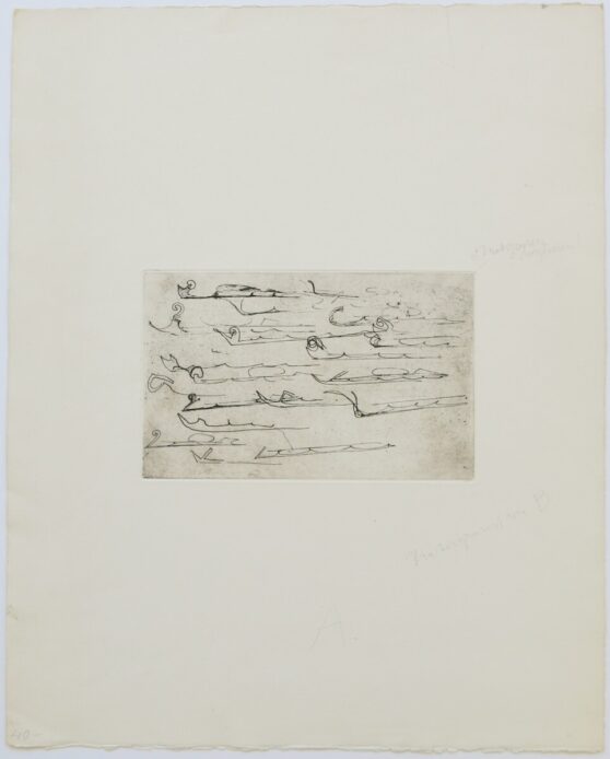 Joseph Beuys - Suite Zirkulationszeit - Urschlitten 2 1/2
