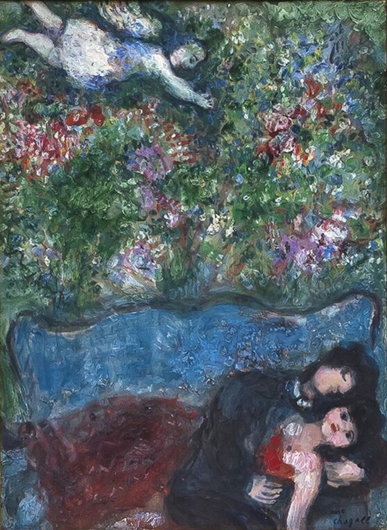 Marc Chagall - Sur le divan 1/3