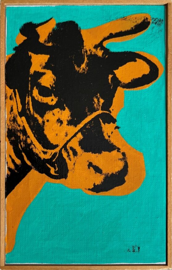 Richard Pettibone - Andy Warhol Cow 1/3