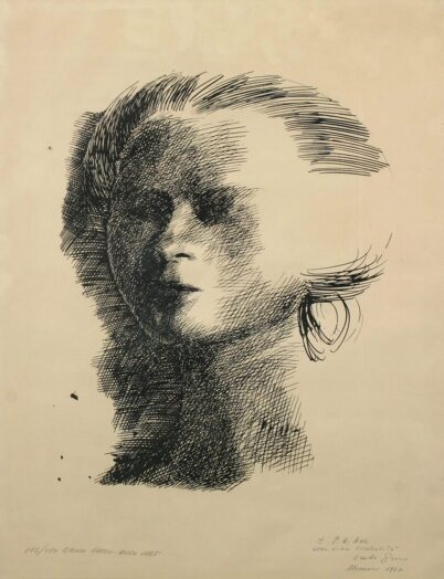 Emilio Greco - Kopf eines jungen Mädchens