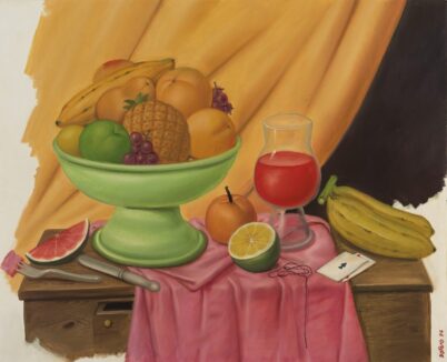 Fernando Botero - Still Life with Playing Cards 1/4