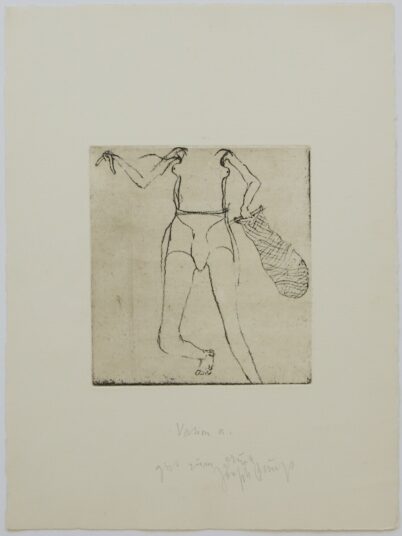 Joseph Beuys - Suite Zirkulationszeit - Taucherin