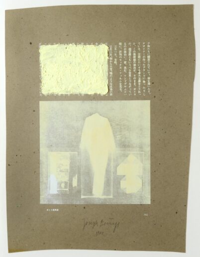 Joseph Beuys - Der Eurasier (Schwefelarbeit)