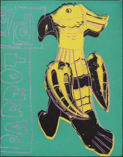 Andy Warhol - Toy Painting, Parrot 1/4